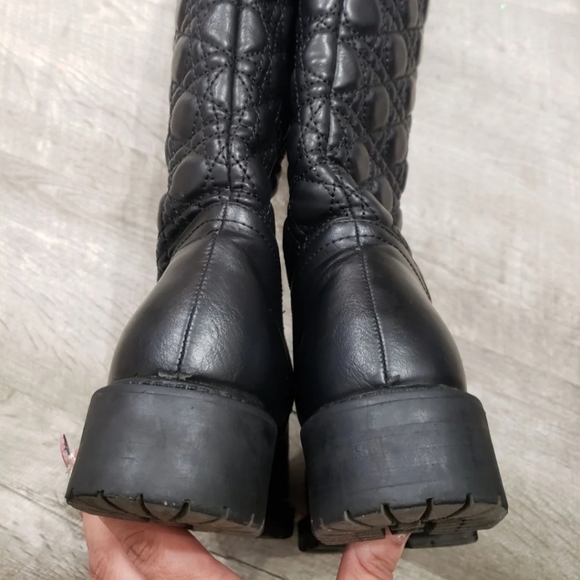 Checklist Boots 👢 size 37 Knee High Tall Black - Picture 8 of 13